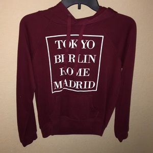 Maroon Hoody